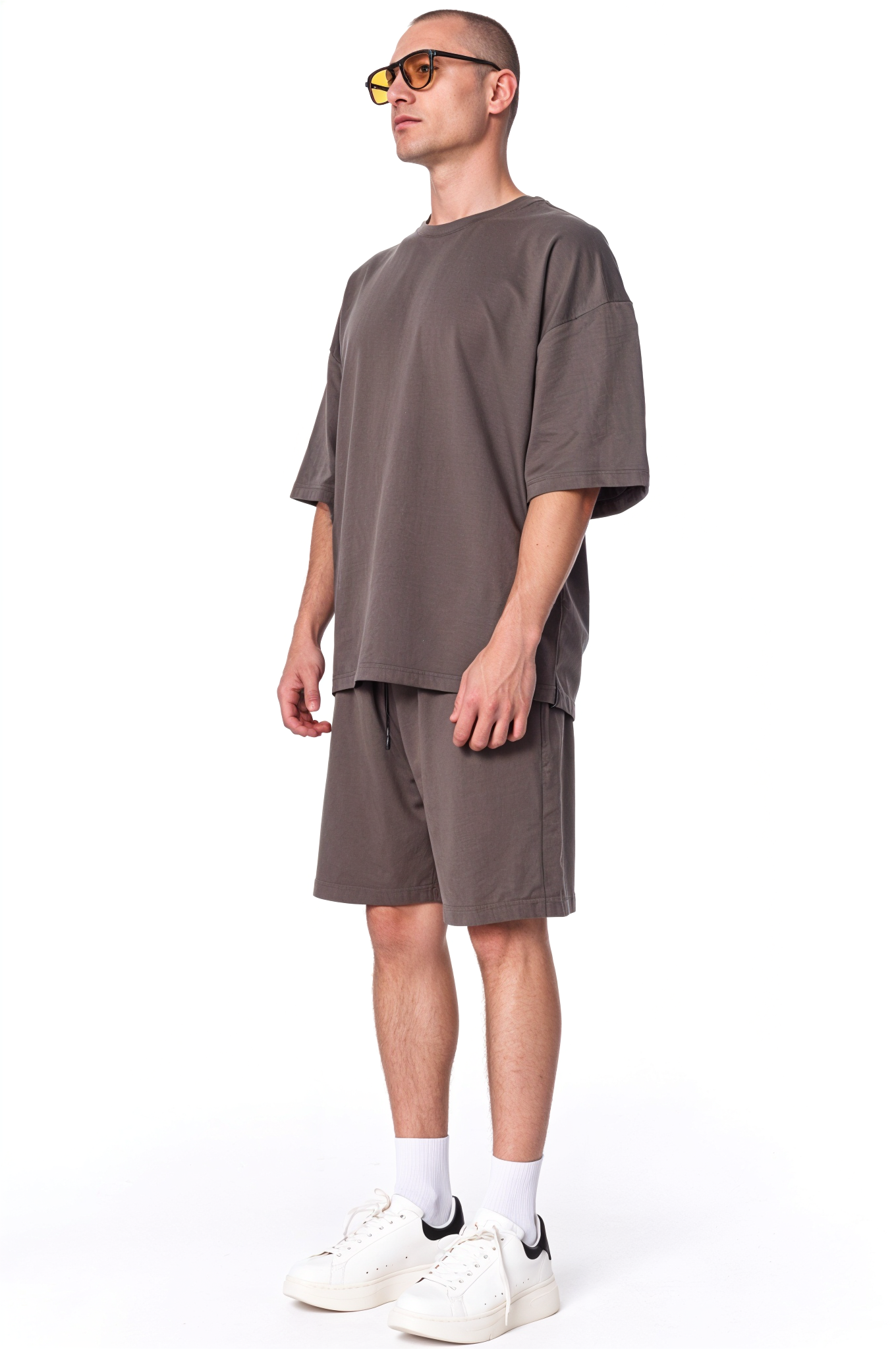 XCED Oversized T-shirt + Shorts Set Men