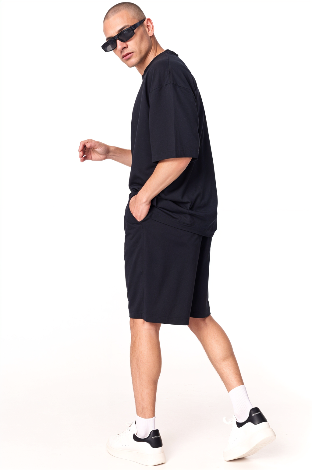 XCED Oversized T-shirt + Shorts Set Men