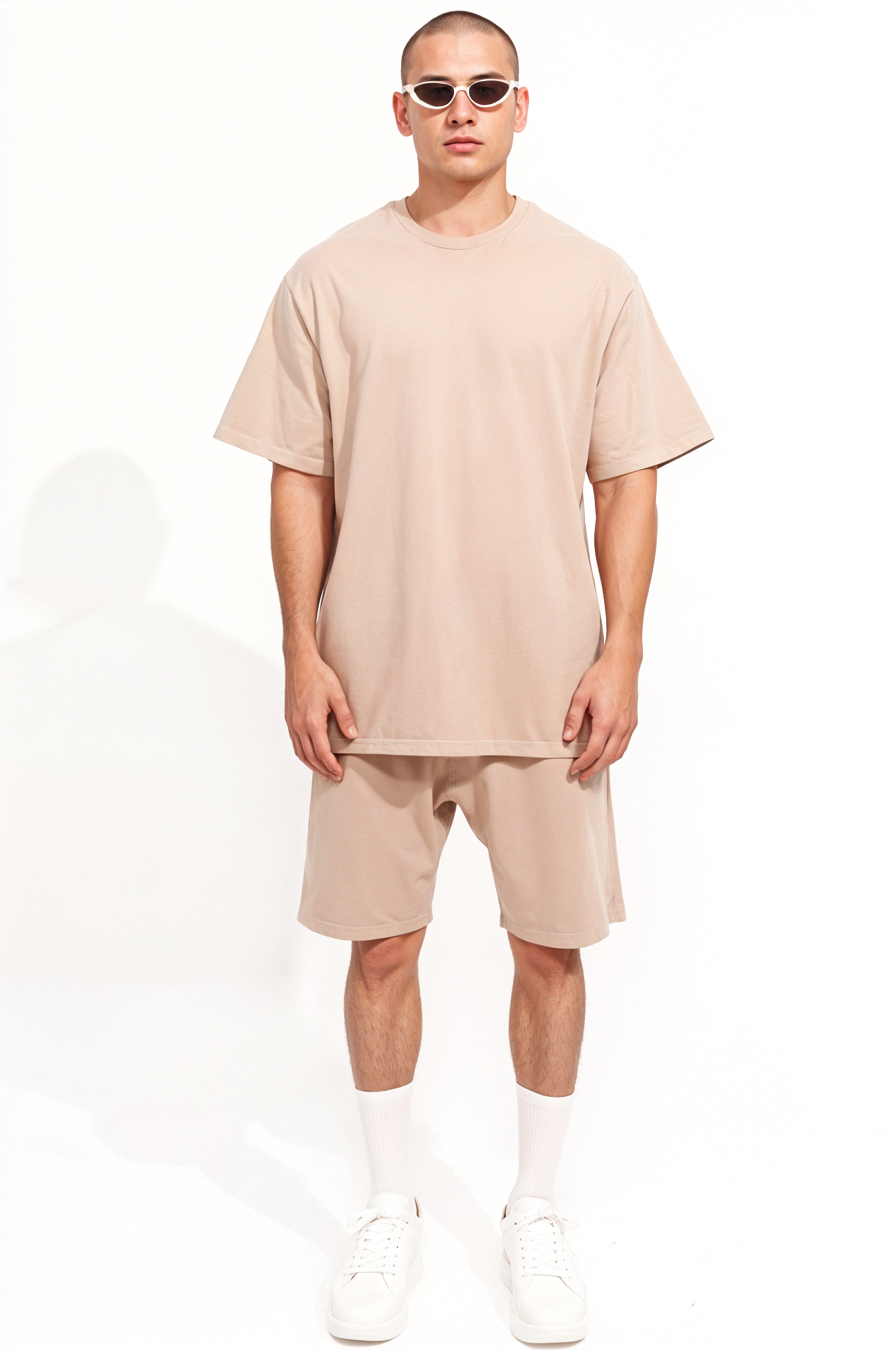 XCED Oversized T-shirt + Shorts Set Men