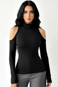 Ivory : Heavy No Shoulder Top