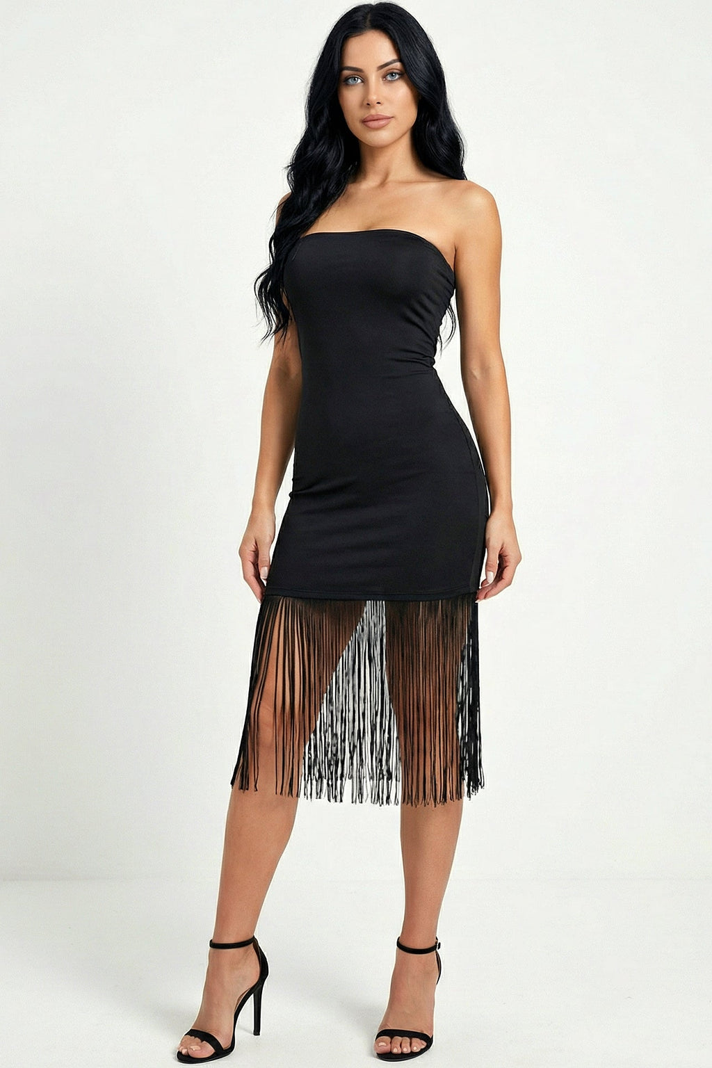 Bronze : Midnight Fringe Dress