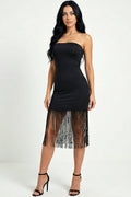 Bronze : Midnight Fringe Dress