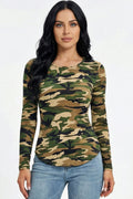 Bronze : Camo Long-Sleeve Tee