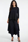 Bronze : Elegant Asymmetrical Draped Tunic