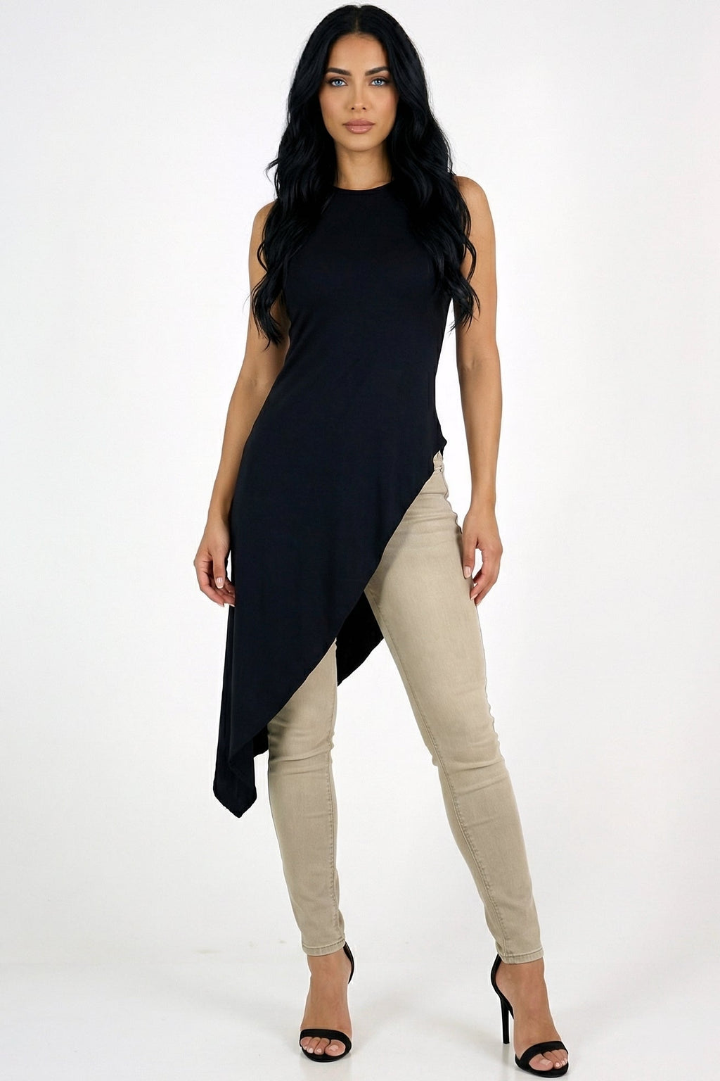 Ivory : Sleeveless Tunic