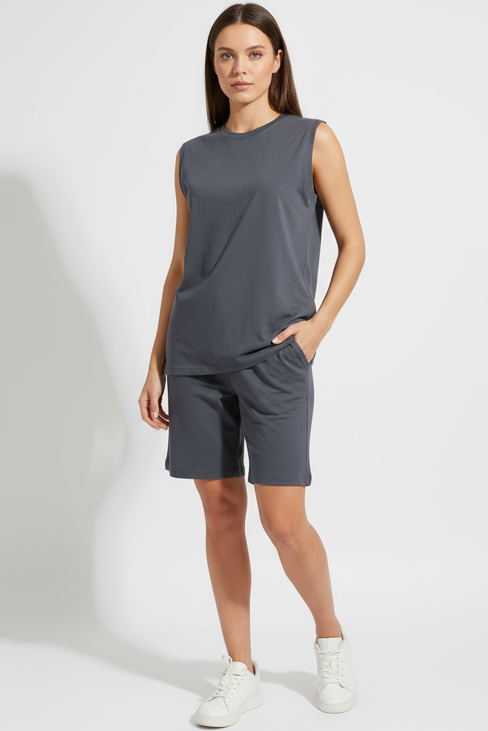 Xced women's tank top and shorts set, Egypt