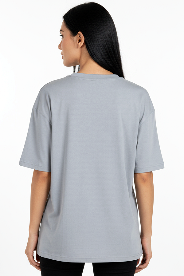 XCED V-neck Women Oversized T-shirt