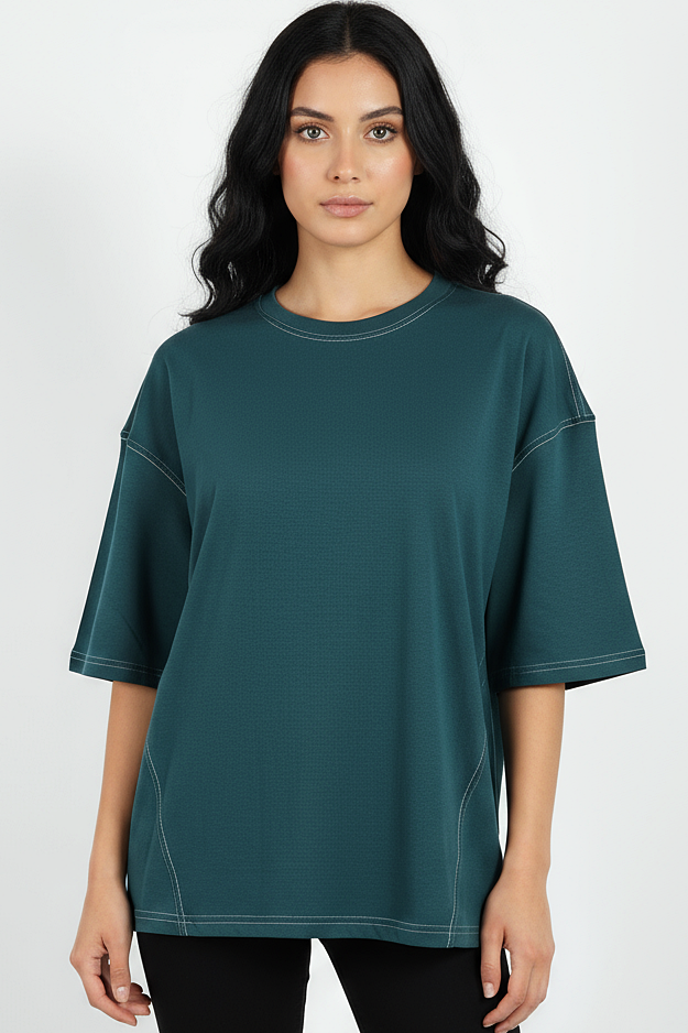 XCED : Stitching Oversized T-shirt V2