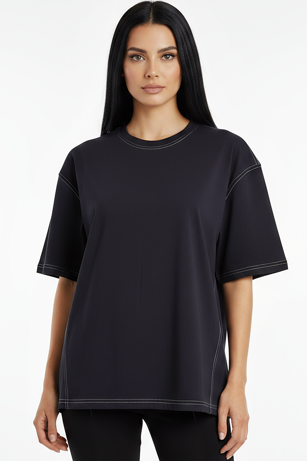 XCED : Stitching Oversized T-shirt V2