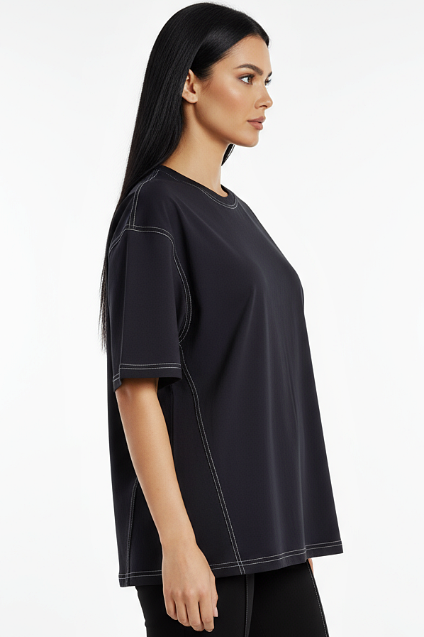 XCED : Stitching Oversized T-shirt V2