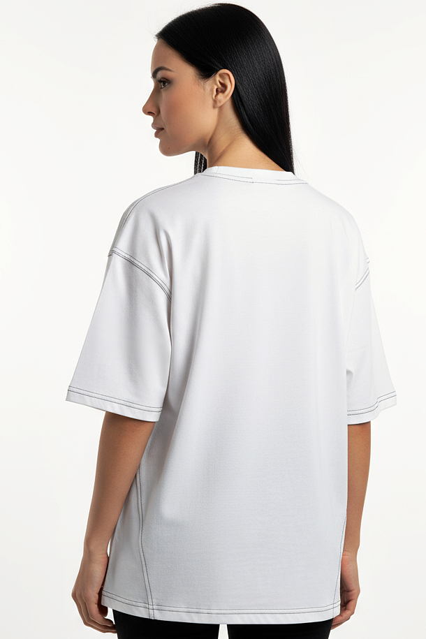 XCED : Stitching Oversized T-shirt V2