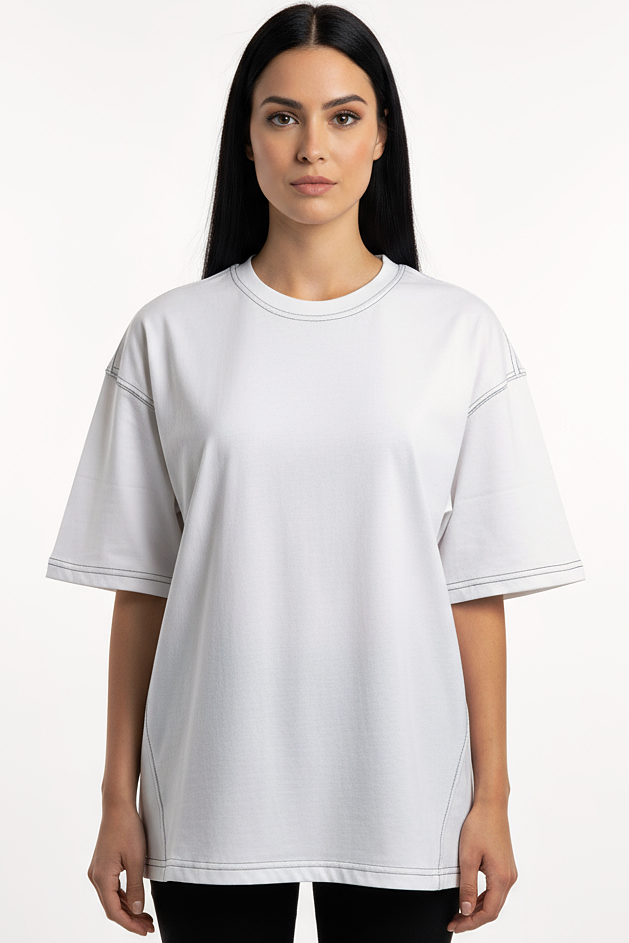 XCED : Stitching Oversized T-shirt V2