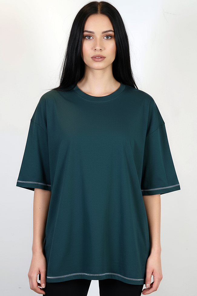 Xced women's stitching oversized tee, Egypt
