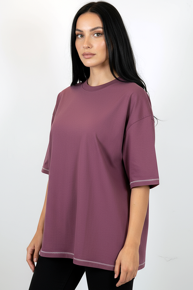 XCED : Stitching Oversized T-shirt