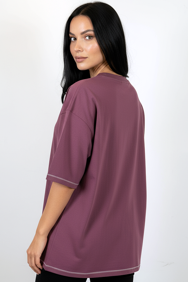 XCED : Stitching Oversized T-shirt