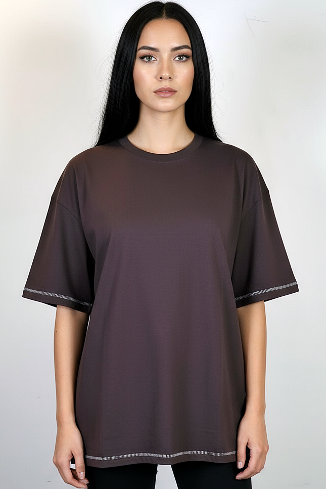 Xced women's stitching oversized tee, Egypt