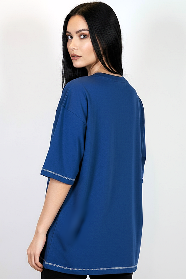 XCED : Stitching Oversized T-shirt