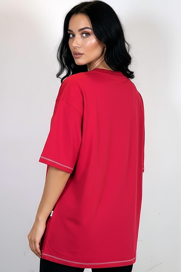 XCED : Stitching Oversized T-shirt