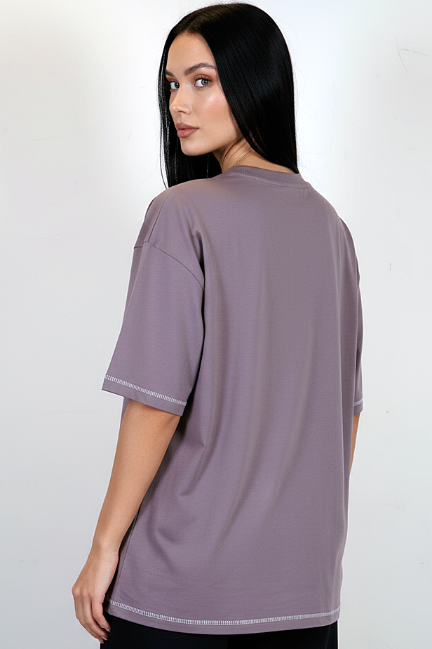 XCED : Stitching Oversized T-shirt