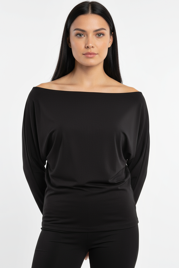 Ivory : Heavy Long Sleeve Top