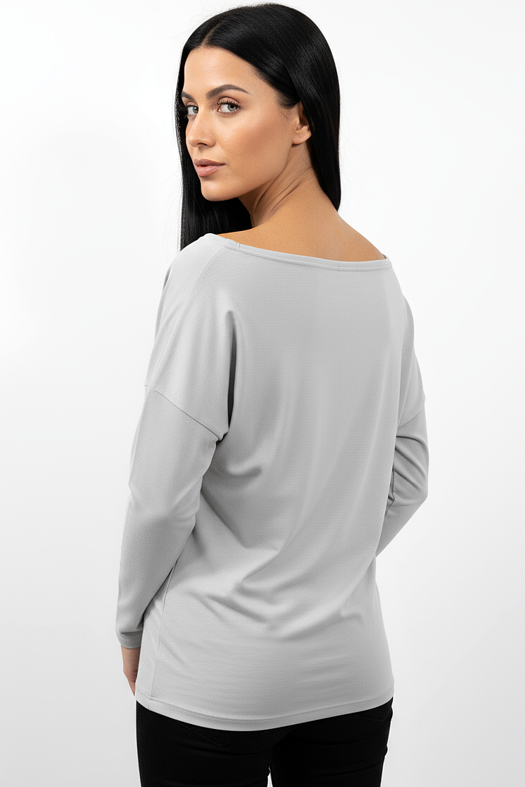 Ivory : Heavy Long Sleeve Top