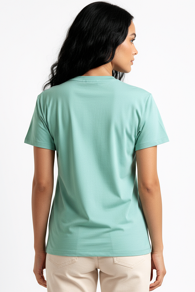 Ivory : Crew Flow Tee