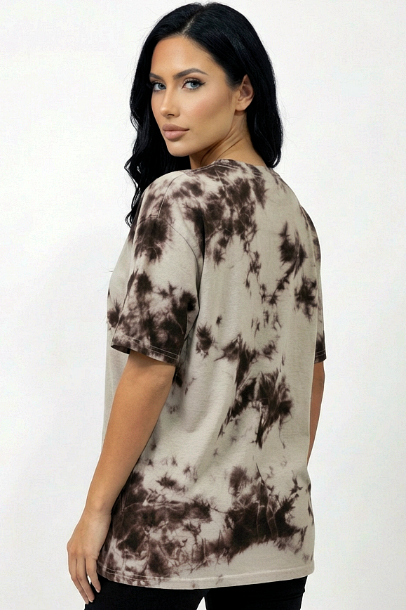 XCED Oversized Tie Dye T-shirt Women