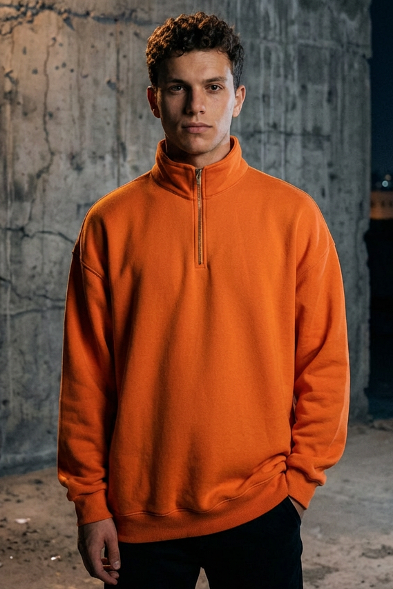 Xced men's quarter zip sweatshirt, Egypt