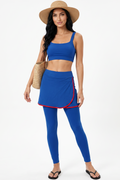 LIB : Blue Skirted Leggings
