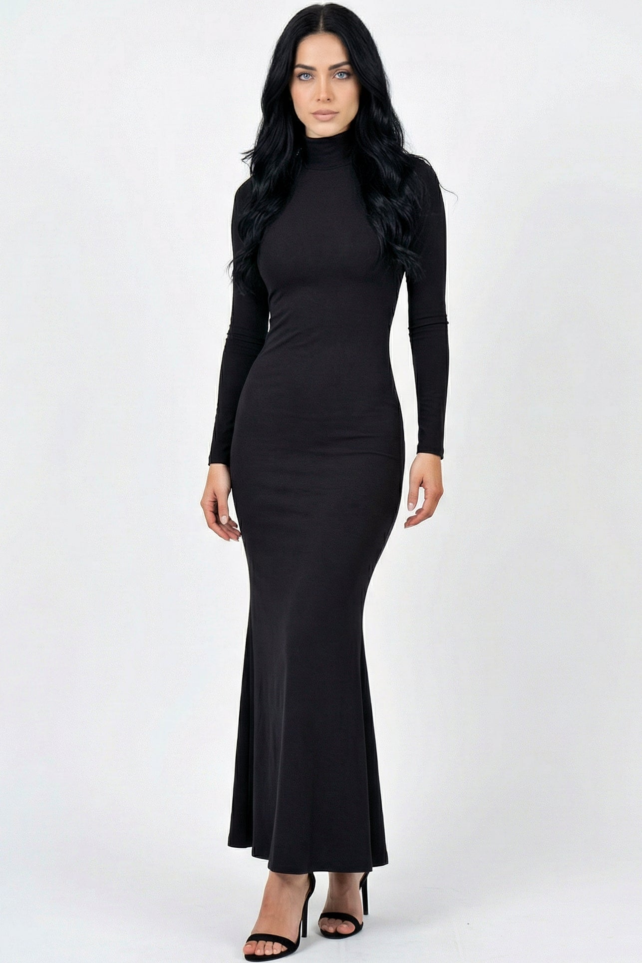 Ivory : Heavy Long Sleeve Dress