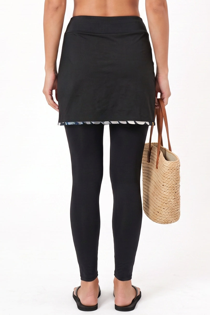 LIB : Palm Skirted Leggings