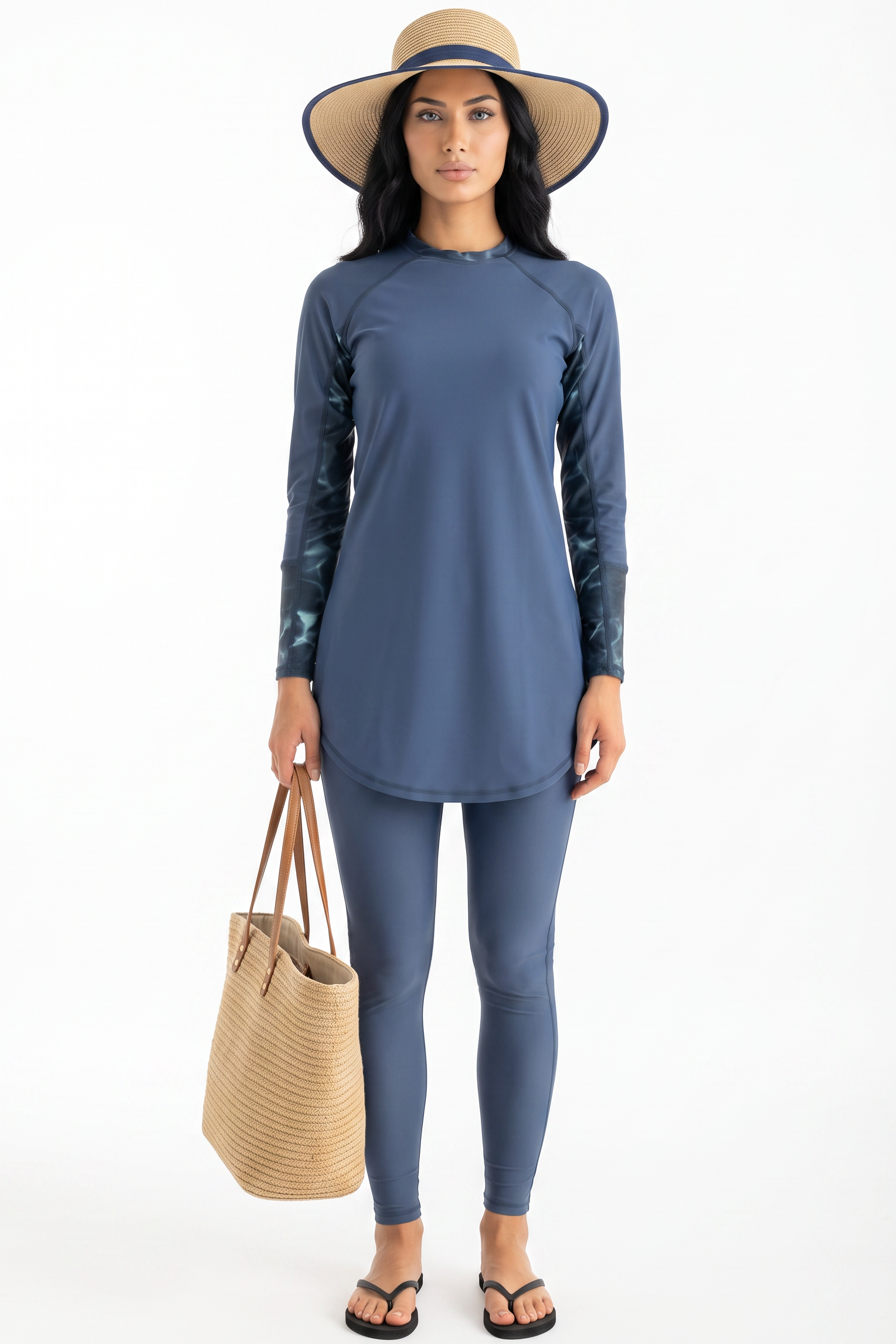 LIB : Ocean Sense Deep Green Swimsuit