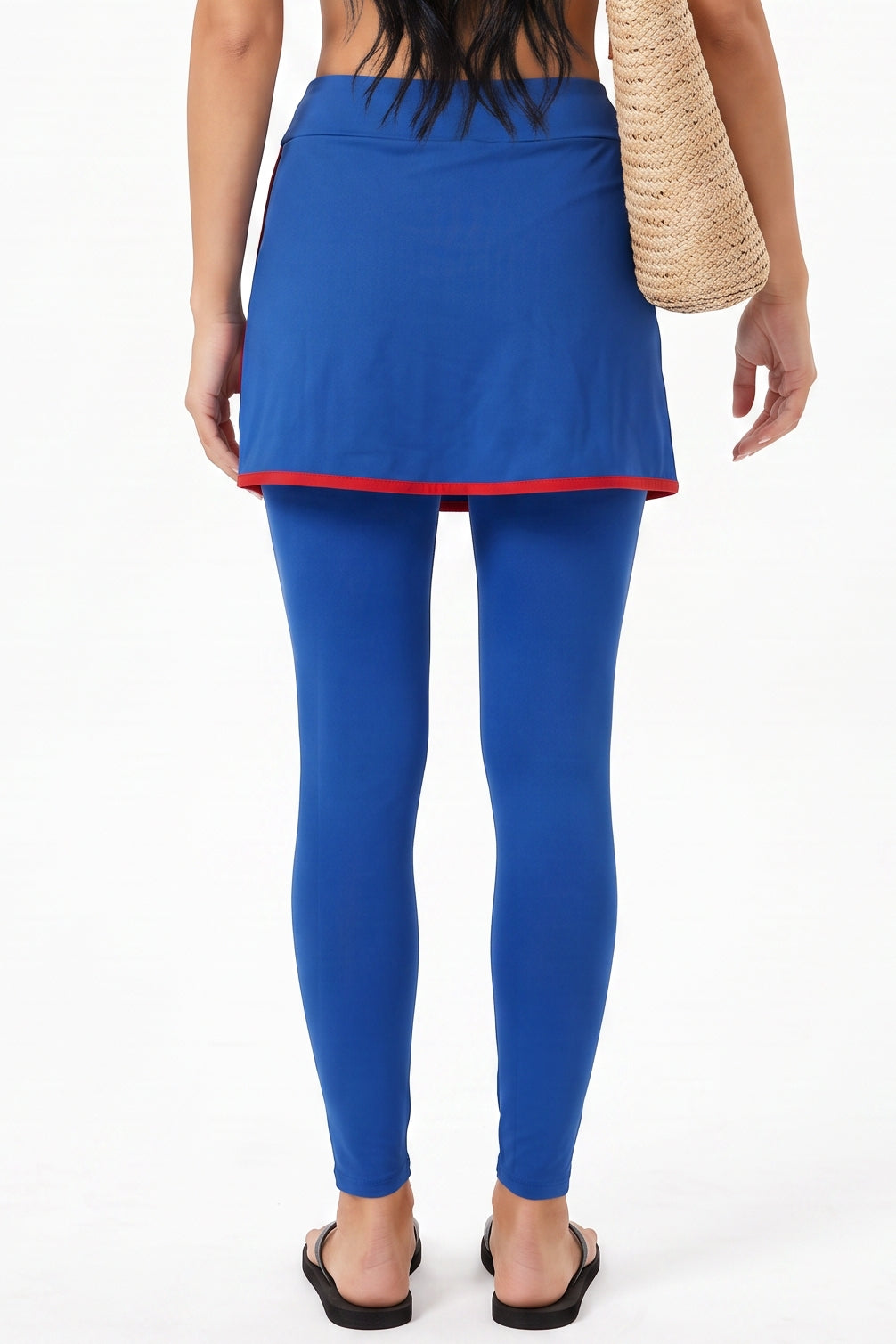 LIB : Blue Skirted Leggings