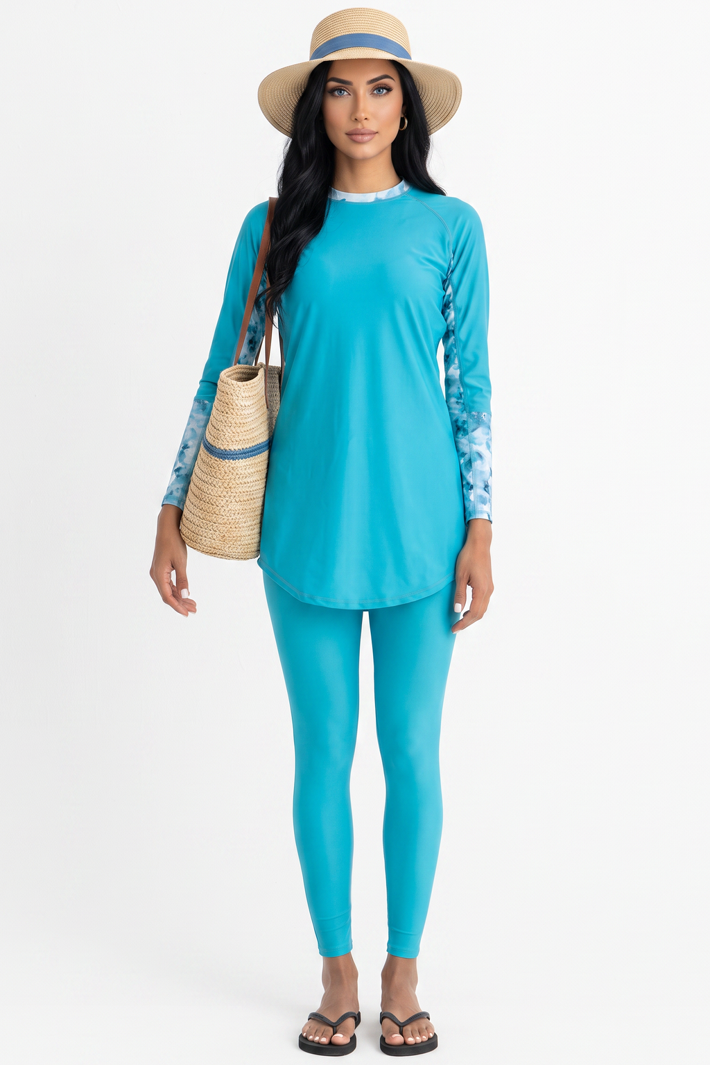 LIB : Ocean Sense Seaflora Swimsuit