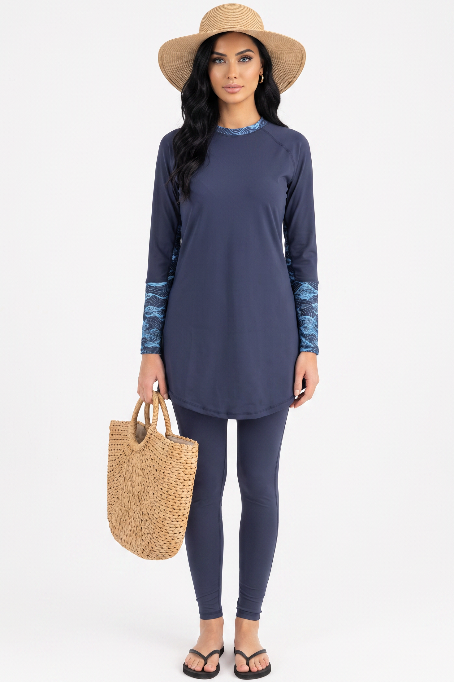 LIB : Ocean Sense Deep Wave Swimsuit