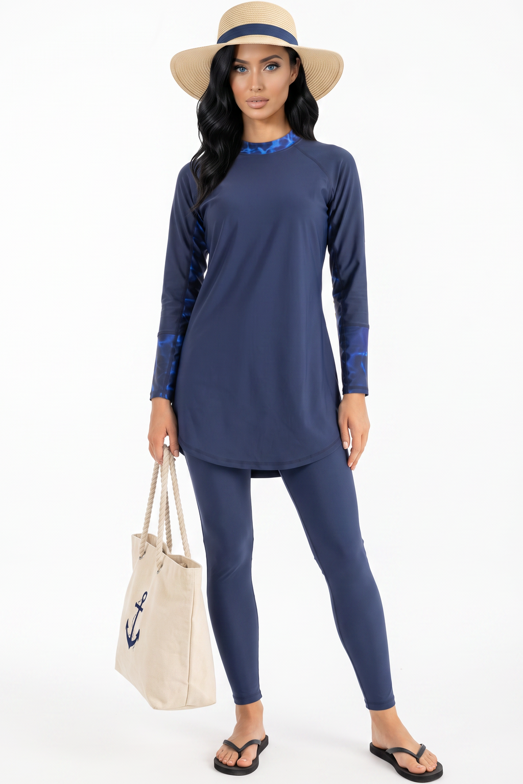 LIB : Ocean Sense Midnight Blue Swimsuit