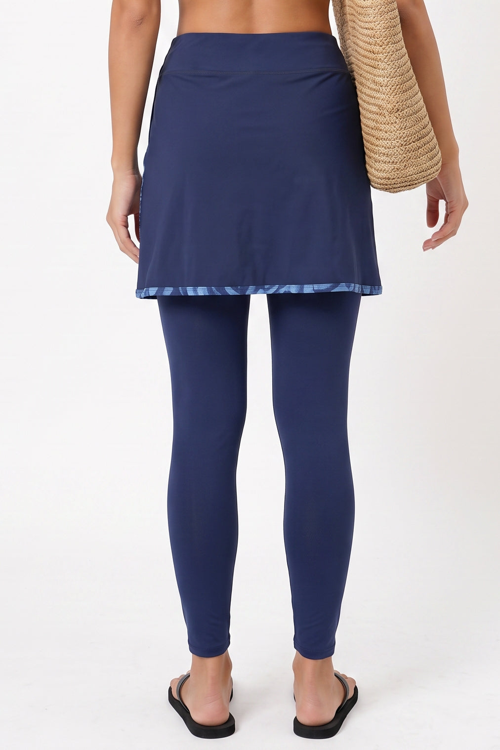 LIB : Navy Skirted Leggings