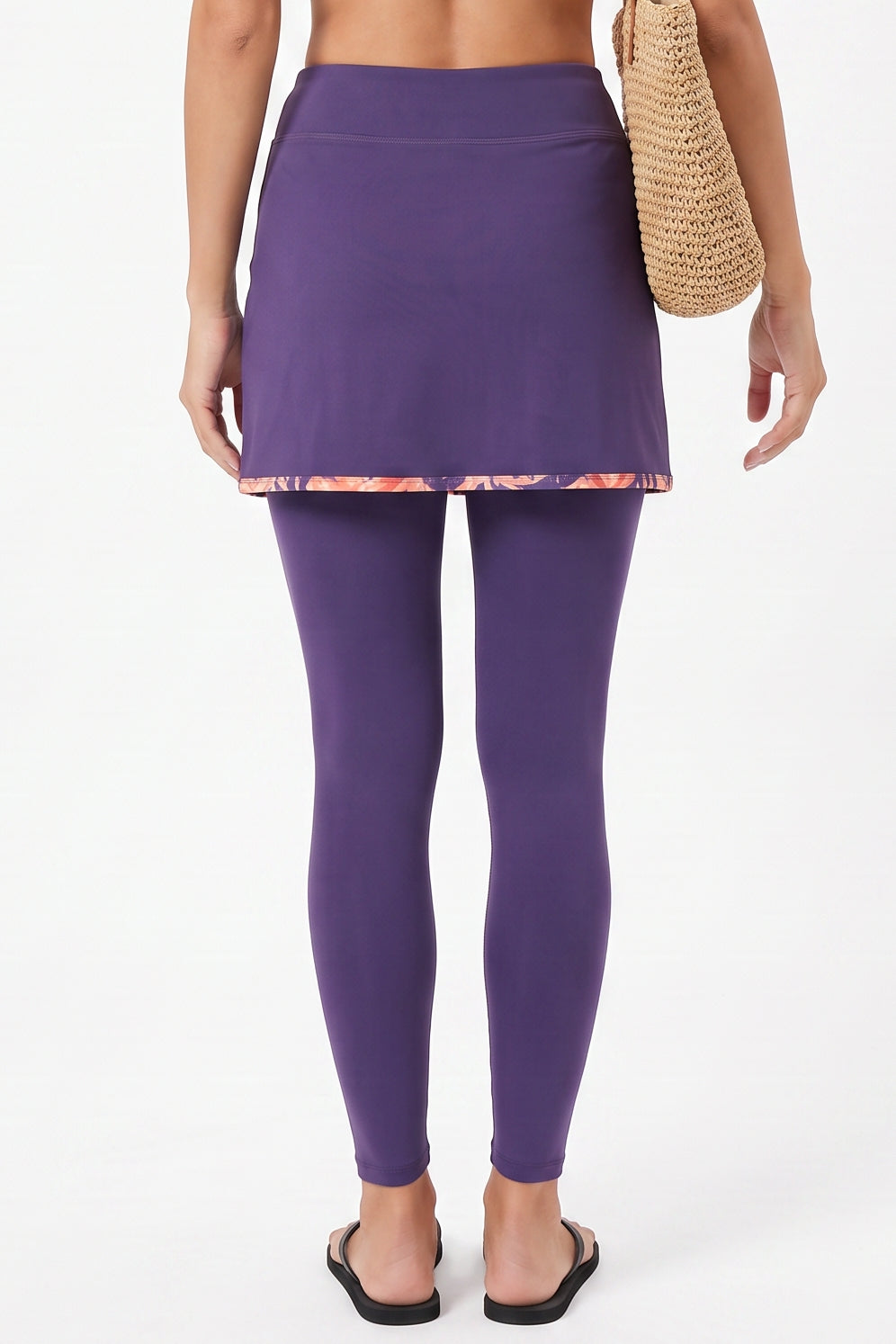 LIB : Purple Skirted Leggings