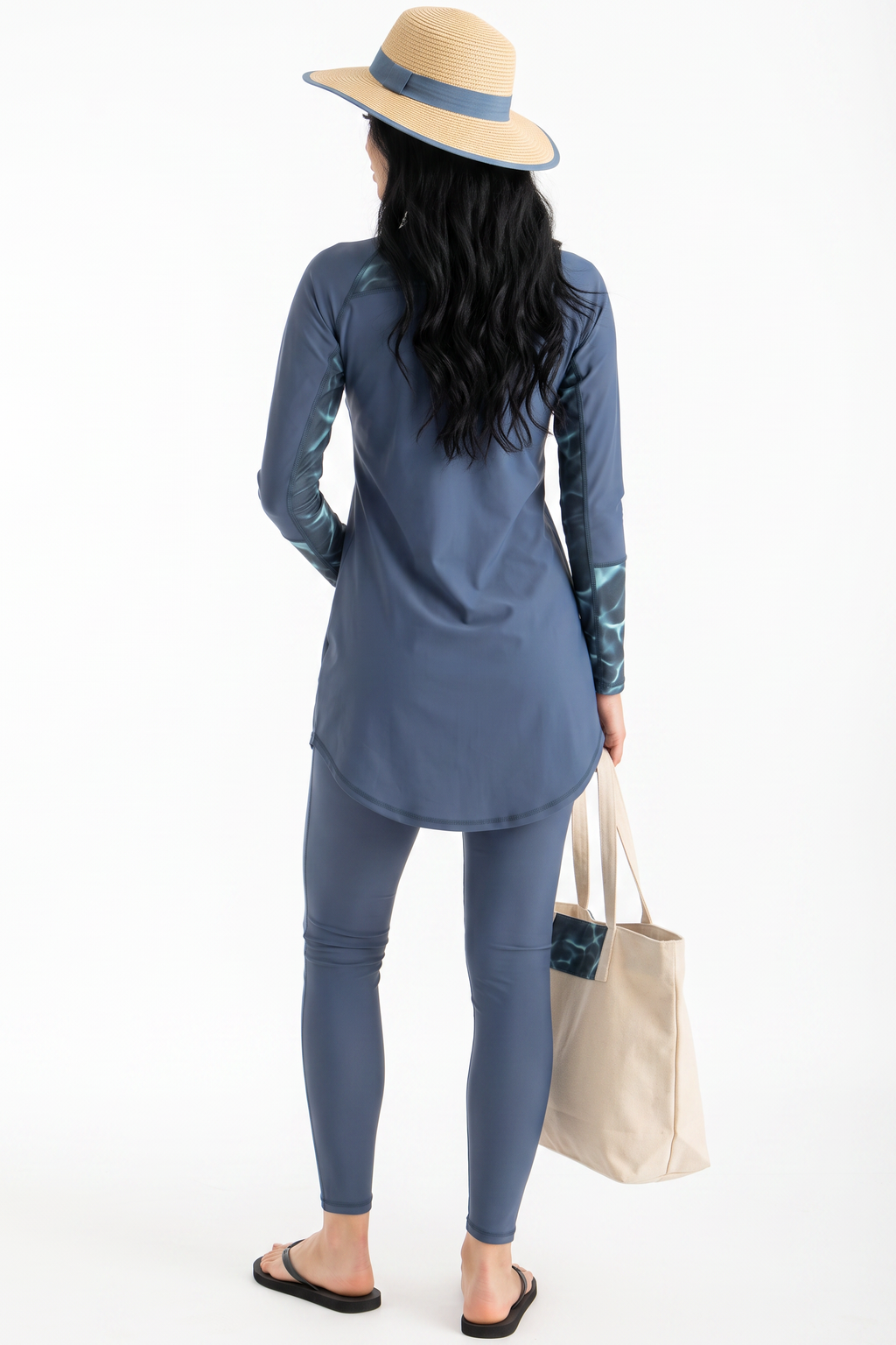 LIB : Ocean Sense Deep Green Swimsuit