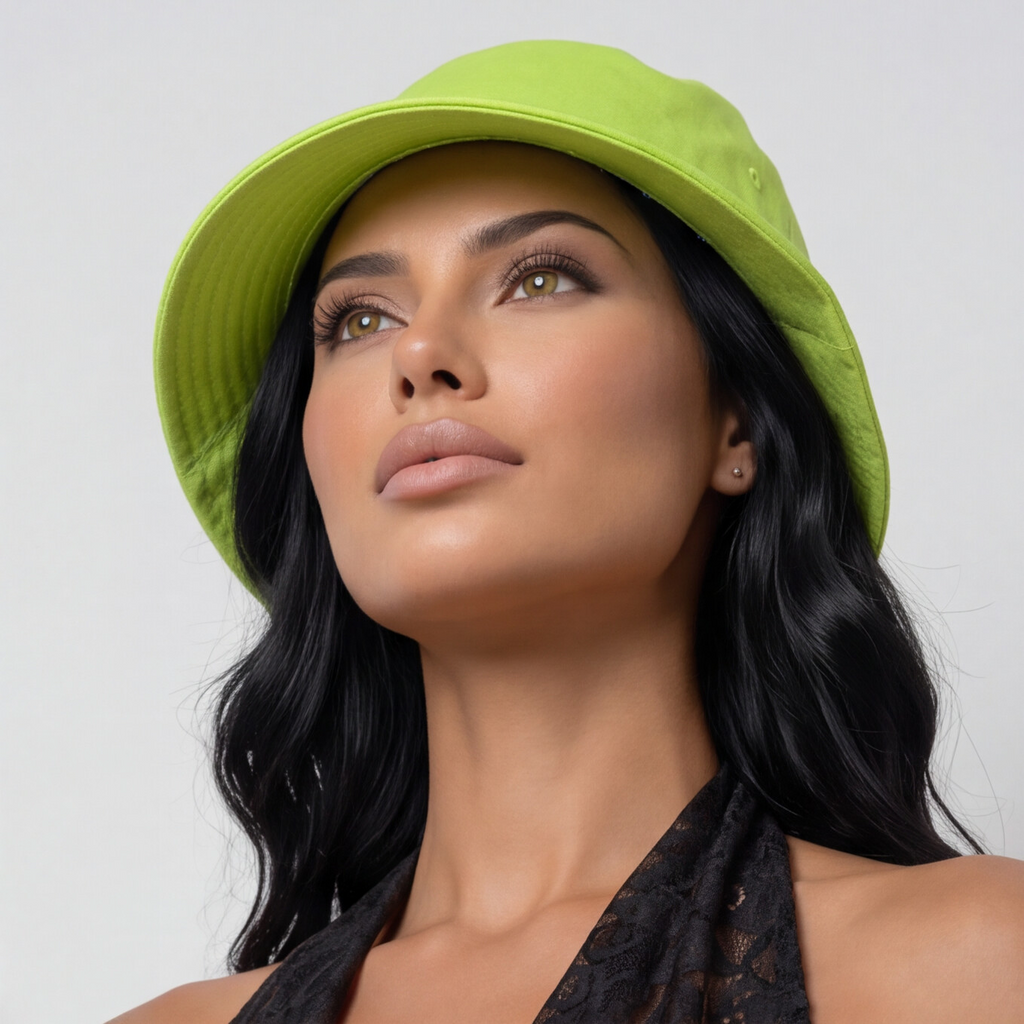 HZRD : Fisherman Hat Neon Green