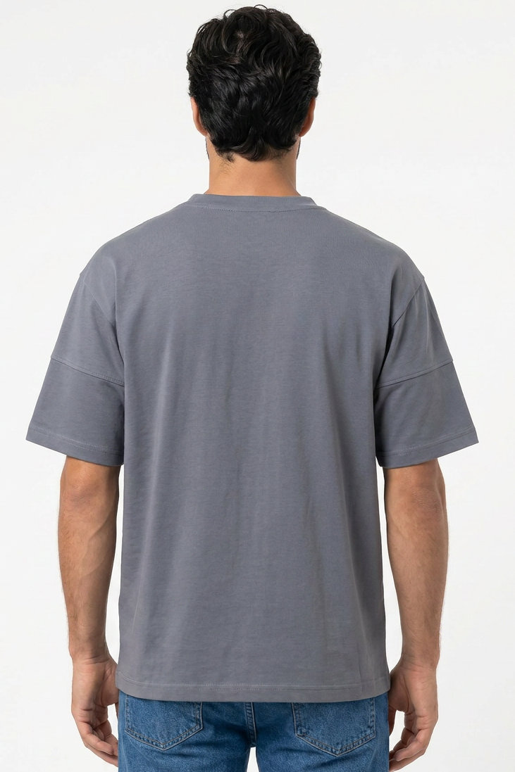 XCED V-Neck Panelled Tee