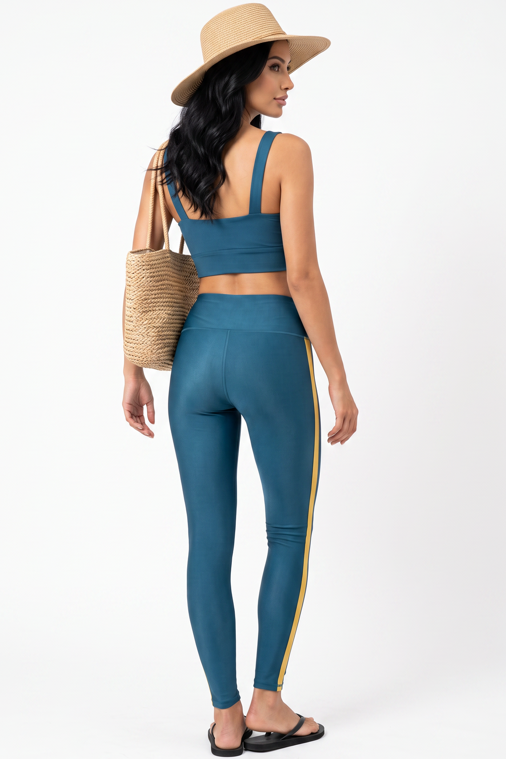 LIB : Petrol Swim Leggings