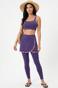 LIB : Purple Skirted Leggings
