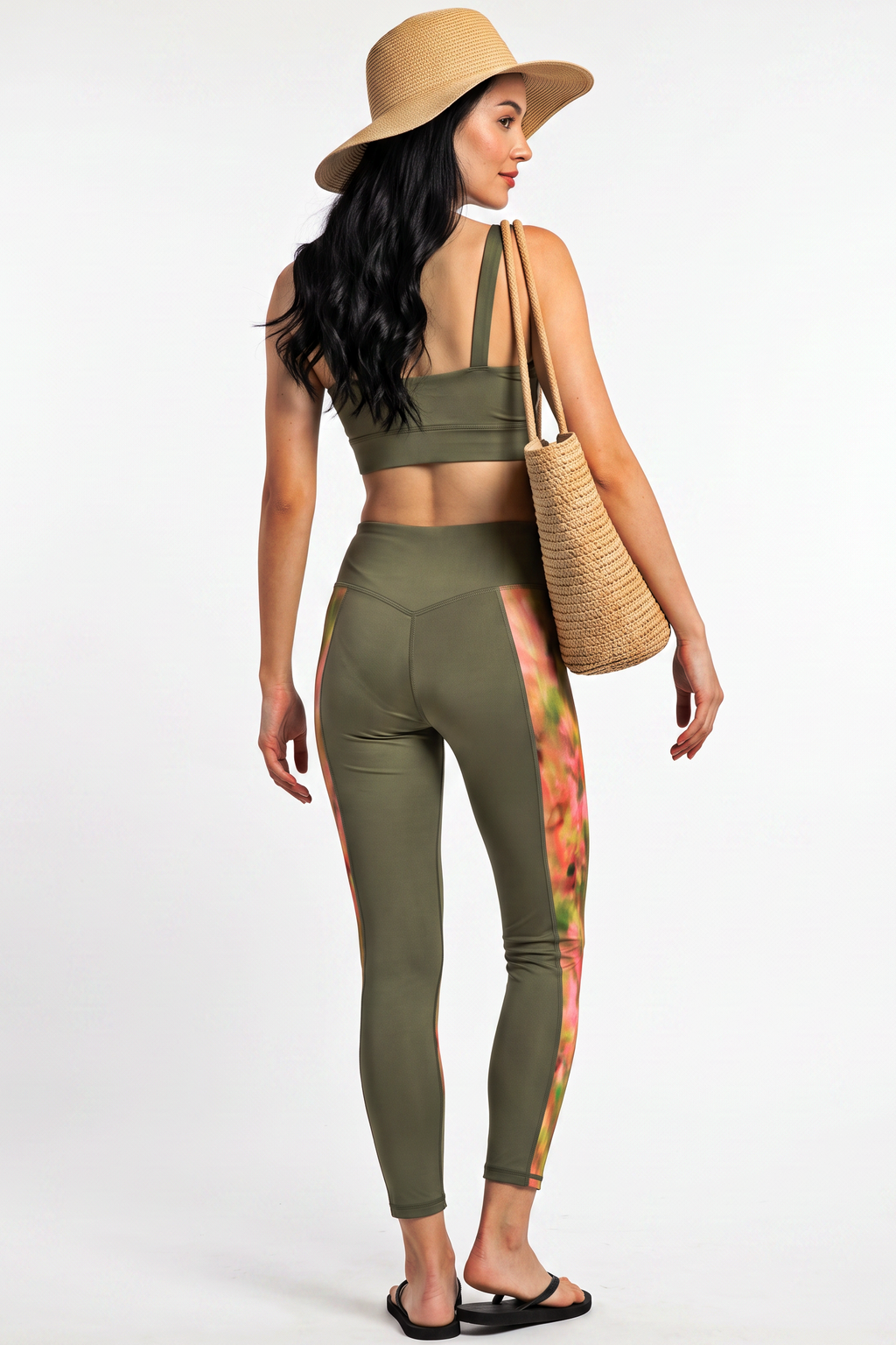 LIB : Olive Swim Leggings