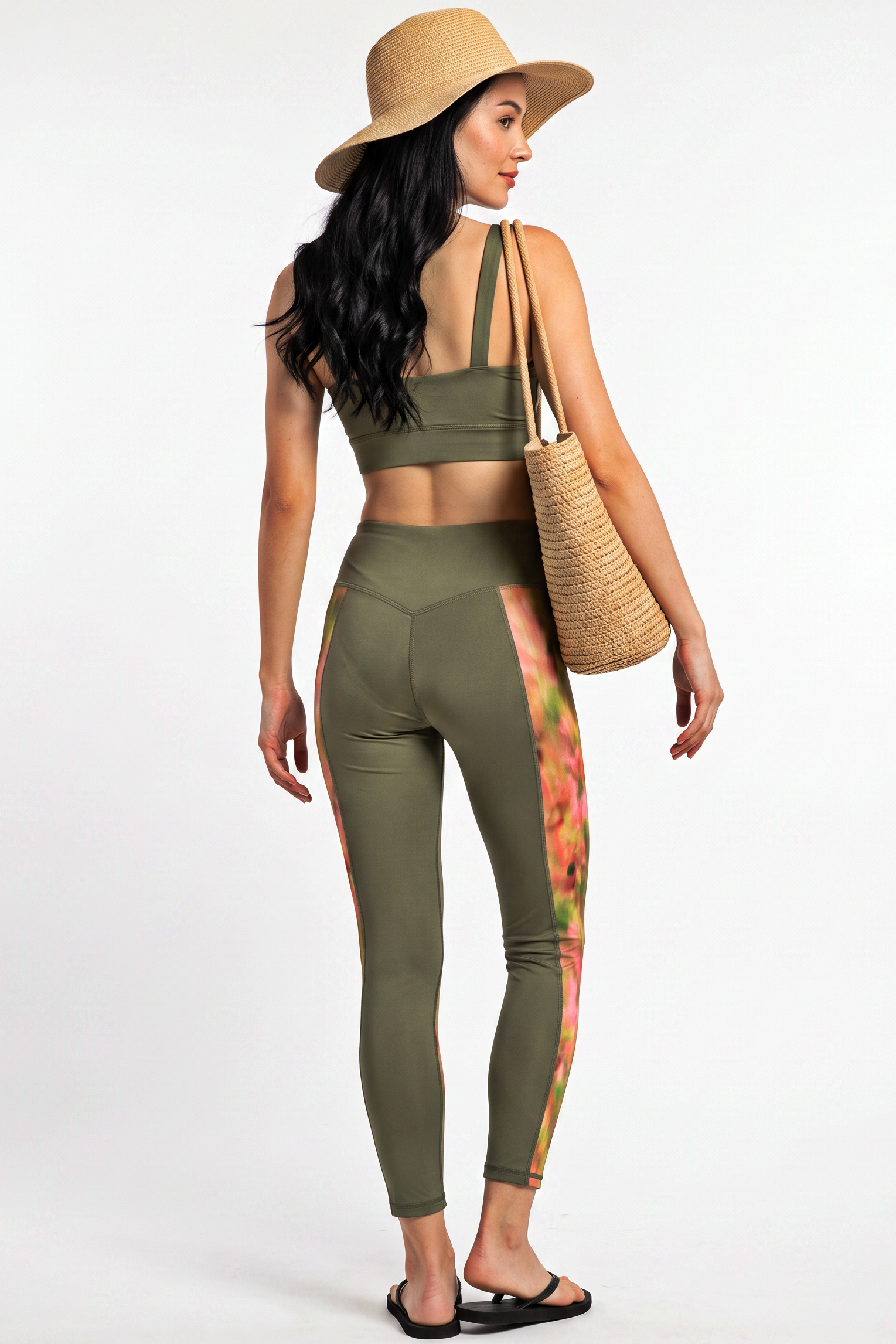 LIB : Olive Swim Leggings