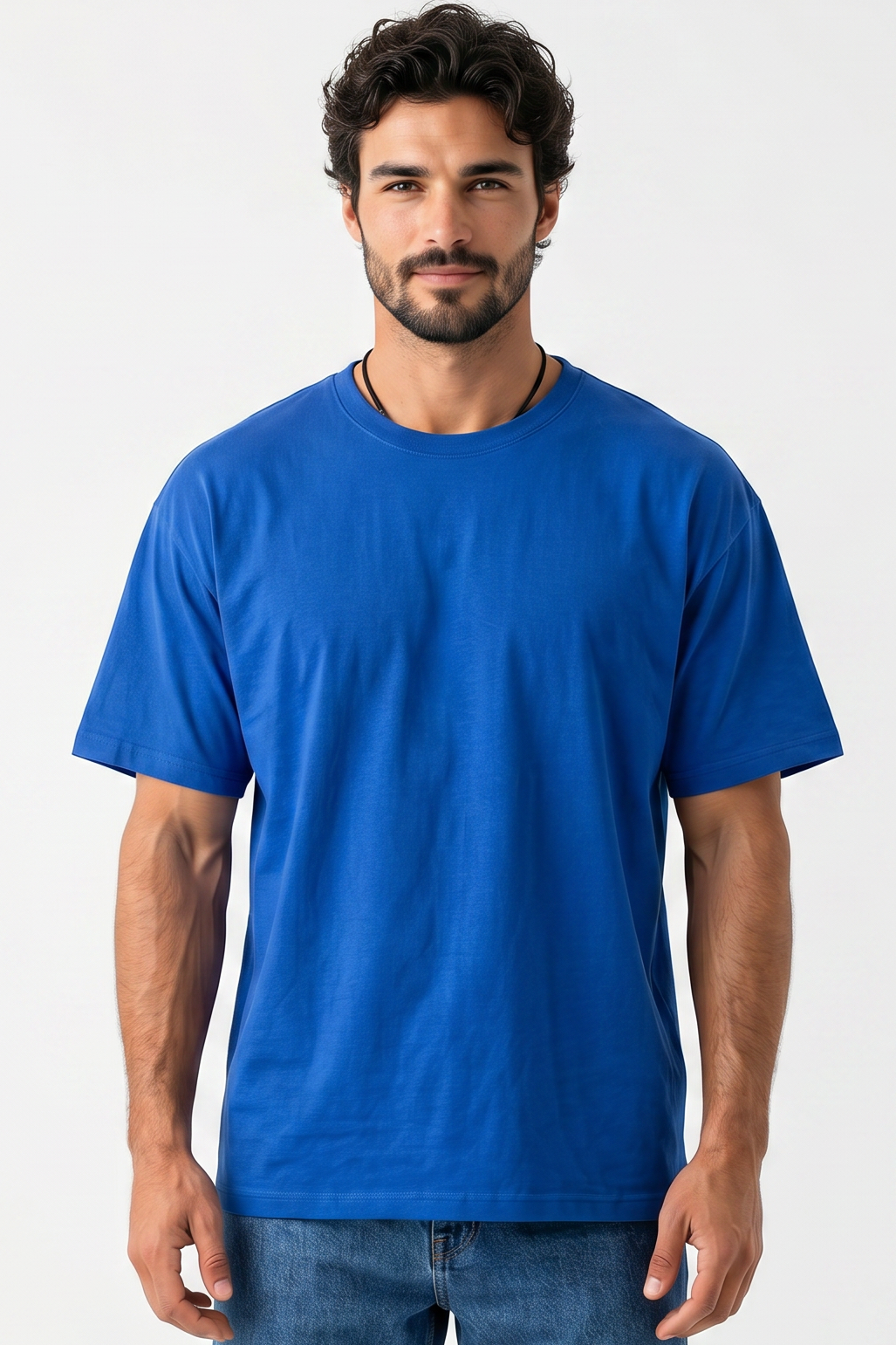 XCED Light Oversized T-shirt royal blue